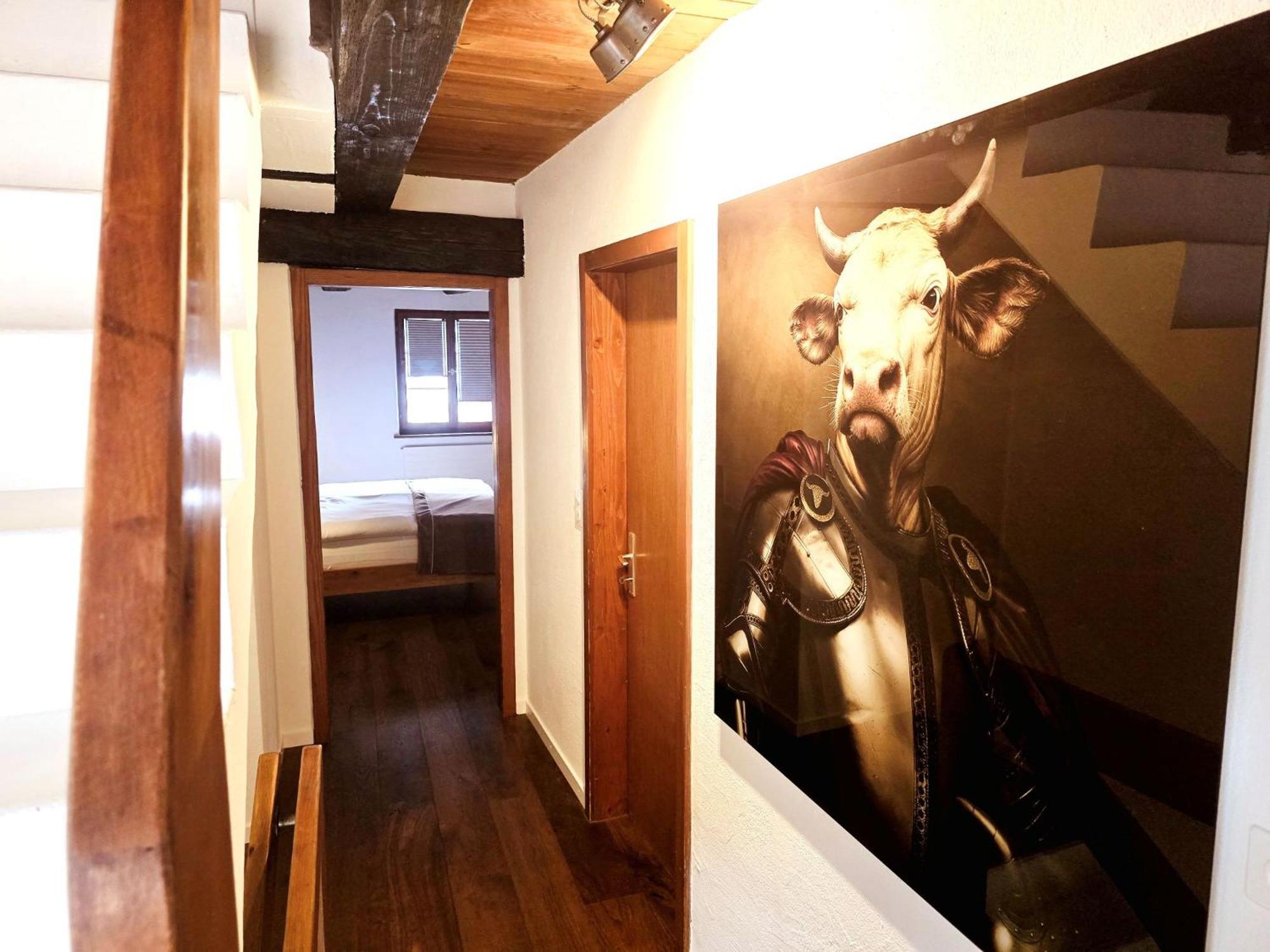 Chalet Happy Cow - Top Lage Naehe Bodensee, Rheinfall, Schaffhausen & Zuerich - Laendliche Idylle Mit Privat-Parkplatz Und Viel Komfort - 120M2 - 3 Stockwerke Ramsen Exterior foto